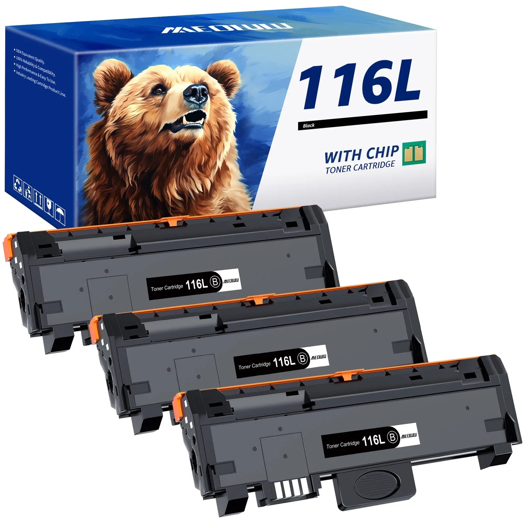 Printer, Samsung SL-M2825DW MLT-D116L Use Samsung for Toner SL-M2875FD MLTD116L 116L SL-M2875FW SL-M2625D Epress Black Compatible MLT-D116L Cartridge MLT116L, with SL-M2885FW SL-M2835DW 3