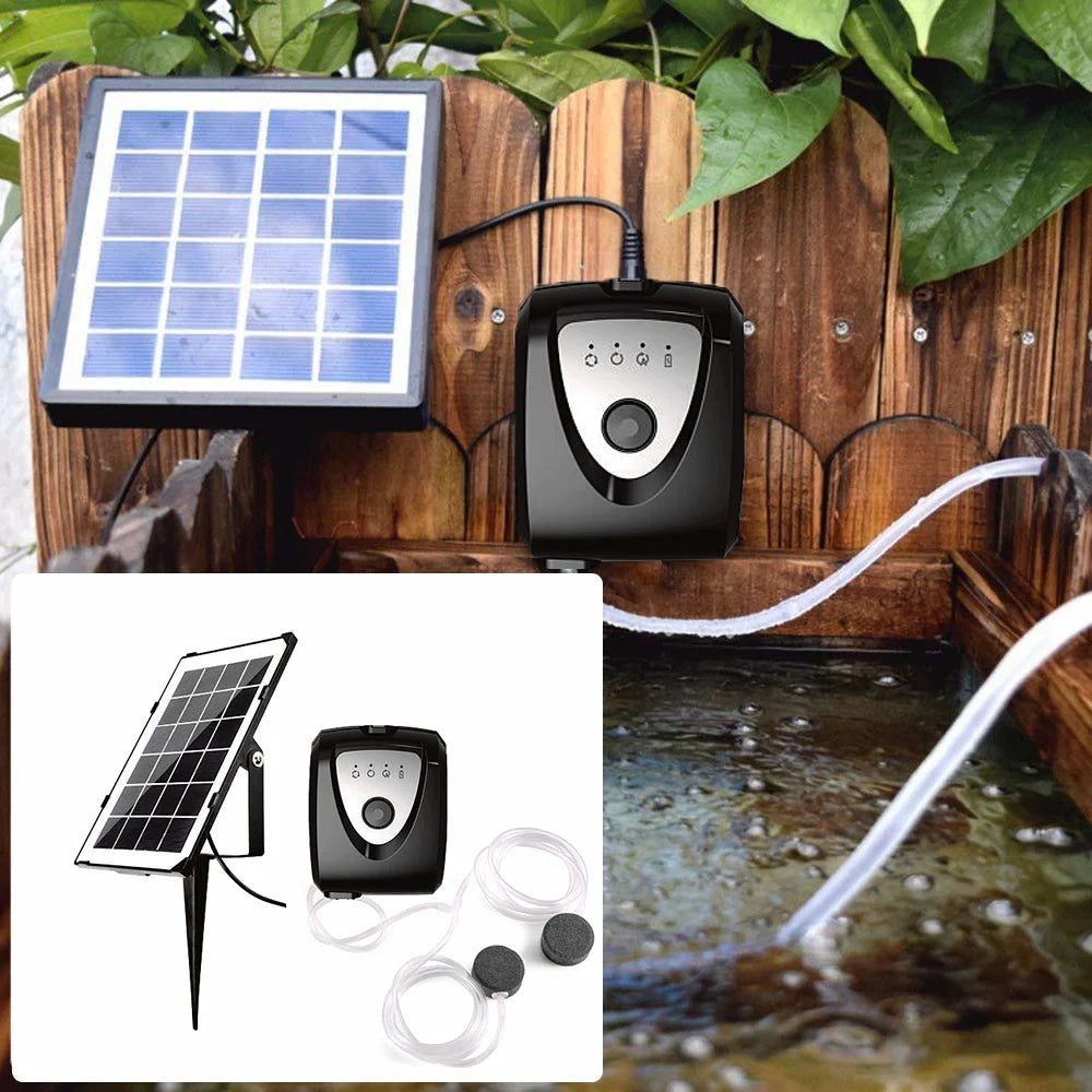 Air Air Stone Aerator Air Dual Pond Pump Solar Pipe Fish 3.5w Dual Huiop With Pump Pond Ponds Ponds Solar Air Ponds Pump Bubble Air Pump,Pump Pump Pump Pools Fish