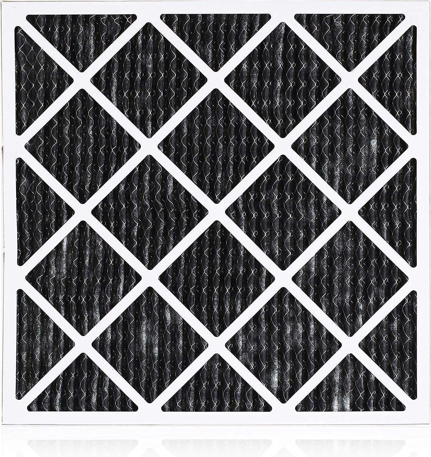 16x18x1 Pleated Eliminator Activated Filters (6-Pack) HVAC Filterbuy Odor AC Air Furnace 8 with Carbon MERV