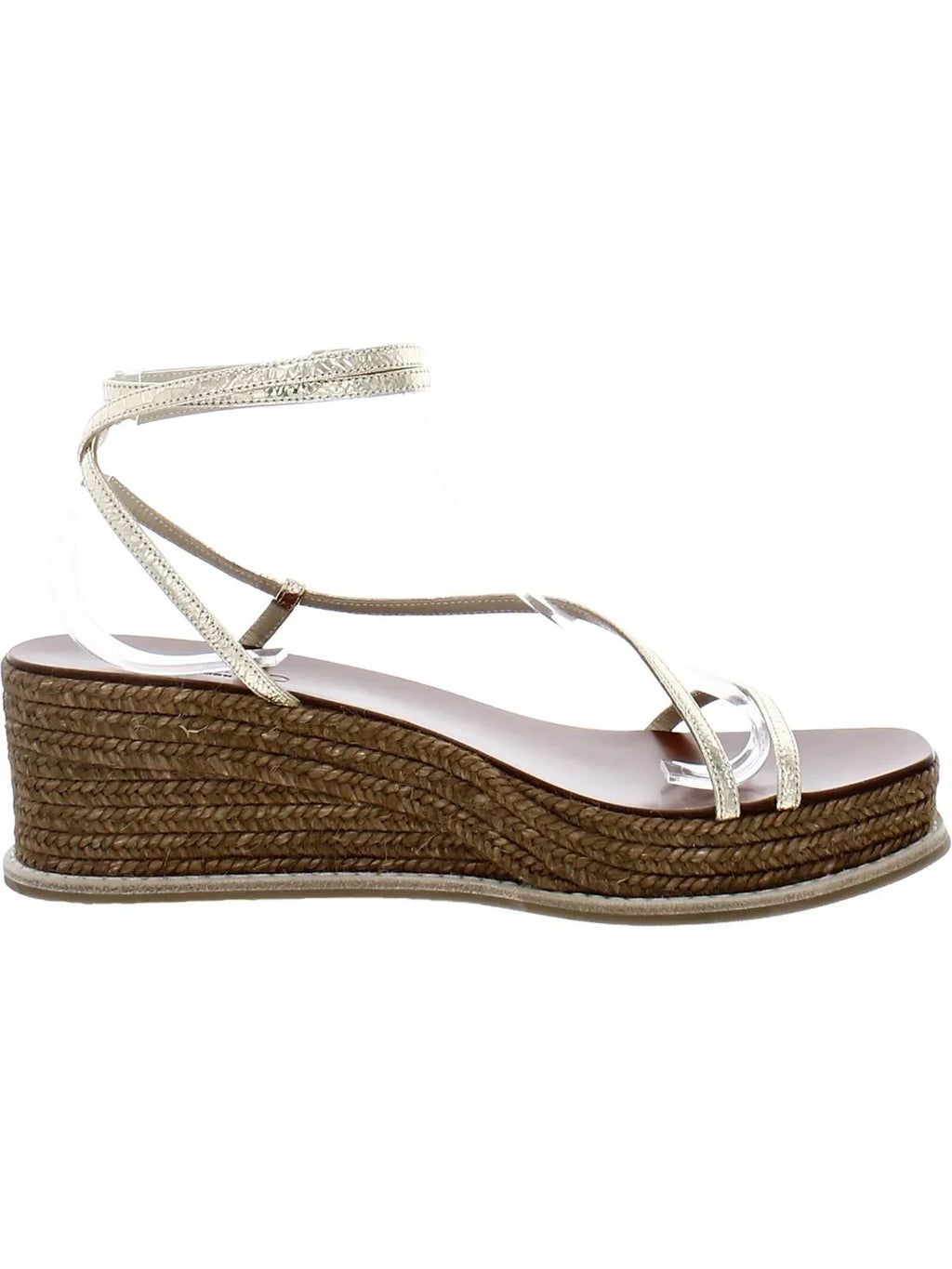Drive Jimmy Choo Sandals 60 Toe Wedge Leather Womens Open