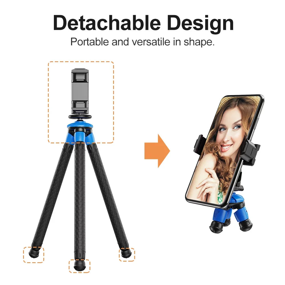 for Tripod DSLR 3kg Flexible Octopus Max Phone Camera, Portable Tripod, Load Travel Apexel