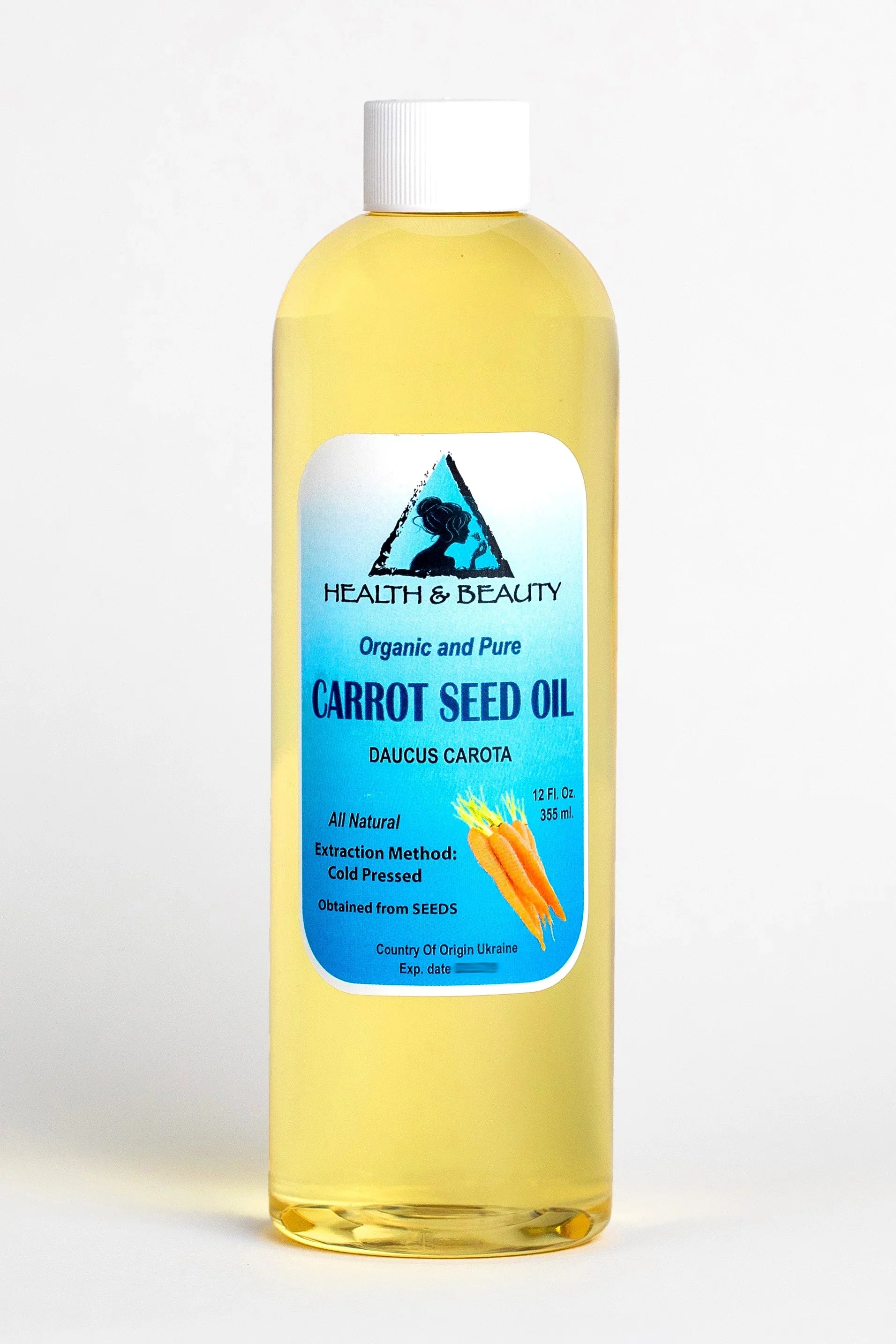 Cold Carrot Pure Oil Premium Seed Organic 100% 36 Carrier Fresh oz Pressed