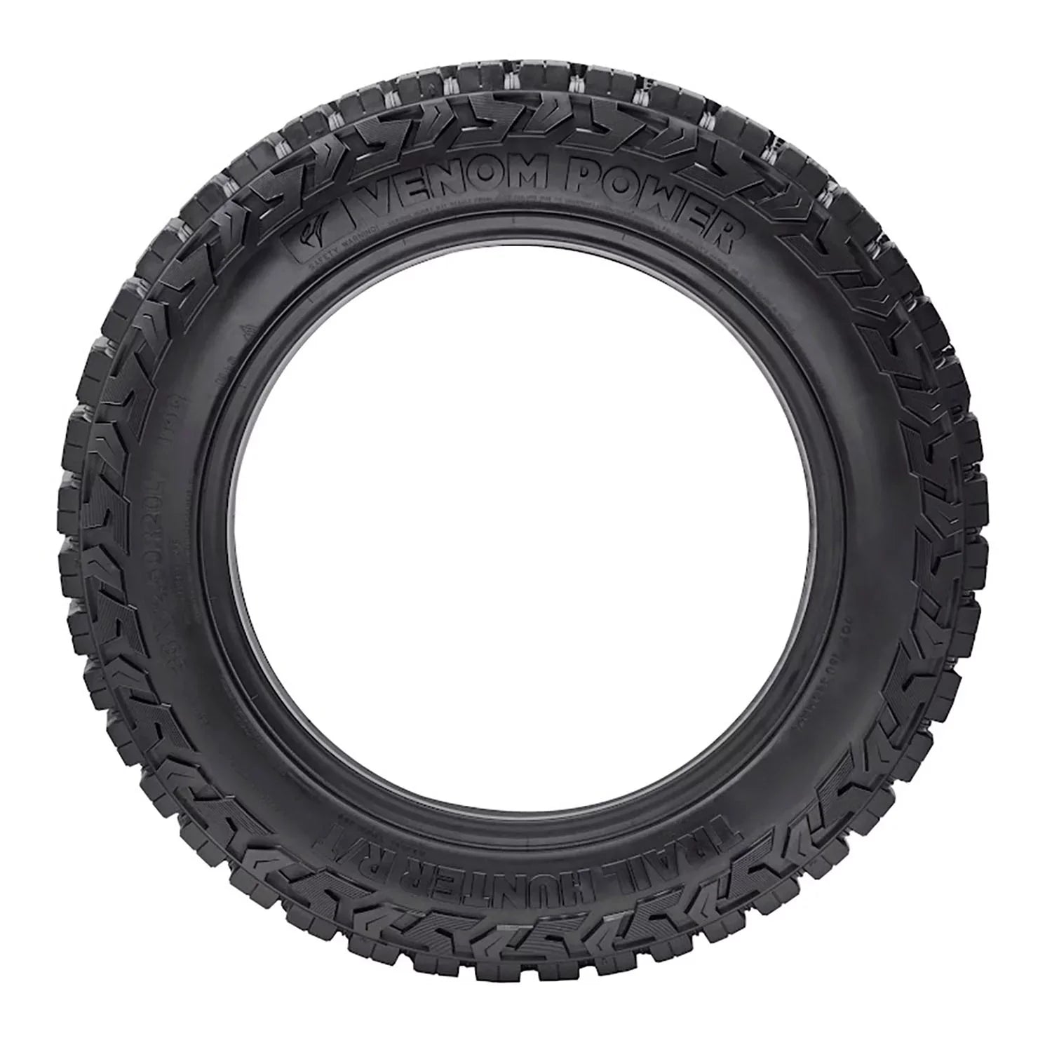 F Power Hunter Truck Light Terrain Venom R/T Trail Tire LT37X12.50R22 All 127Q