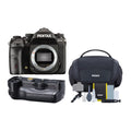 K-1 Bag II Grip, D-BG6 Gadget Pentax with Camera Mark Battery Camera DSLR Bundle