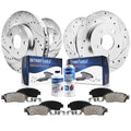 2016 Ceramic Brakes Slotted 11.89'' & Pads Detroit Rotors Front 2011 : Kit Brake 2013 2012 2015 Brake 2010 for Rear Jeep Drilled 2009 - Front 2008 Wrangler 2014 Rotor Axle Replacement 2007-2017
