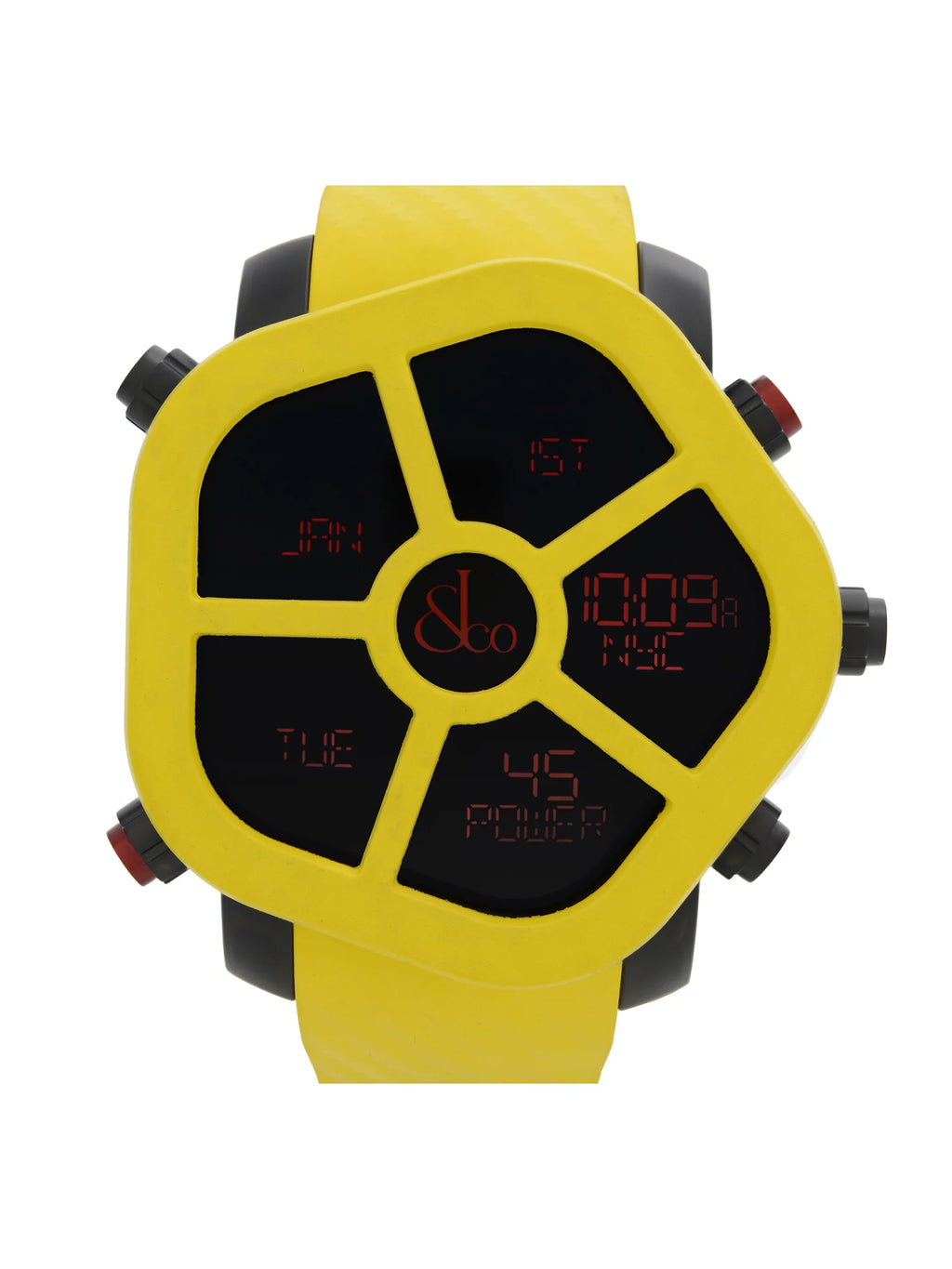 Watch GH100.11.NS.PC.ANH4D Carbon Bezel Ghost Steel Quartz Jacob & Yellow Co.