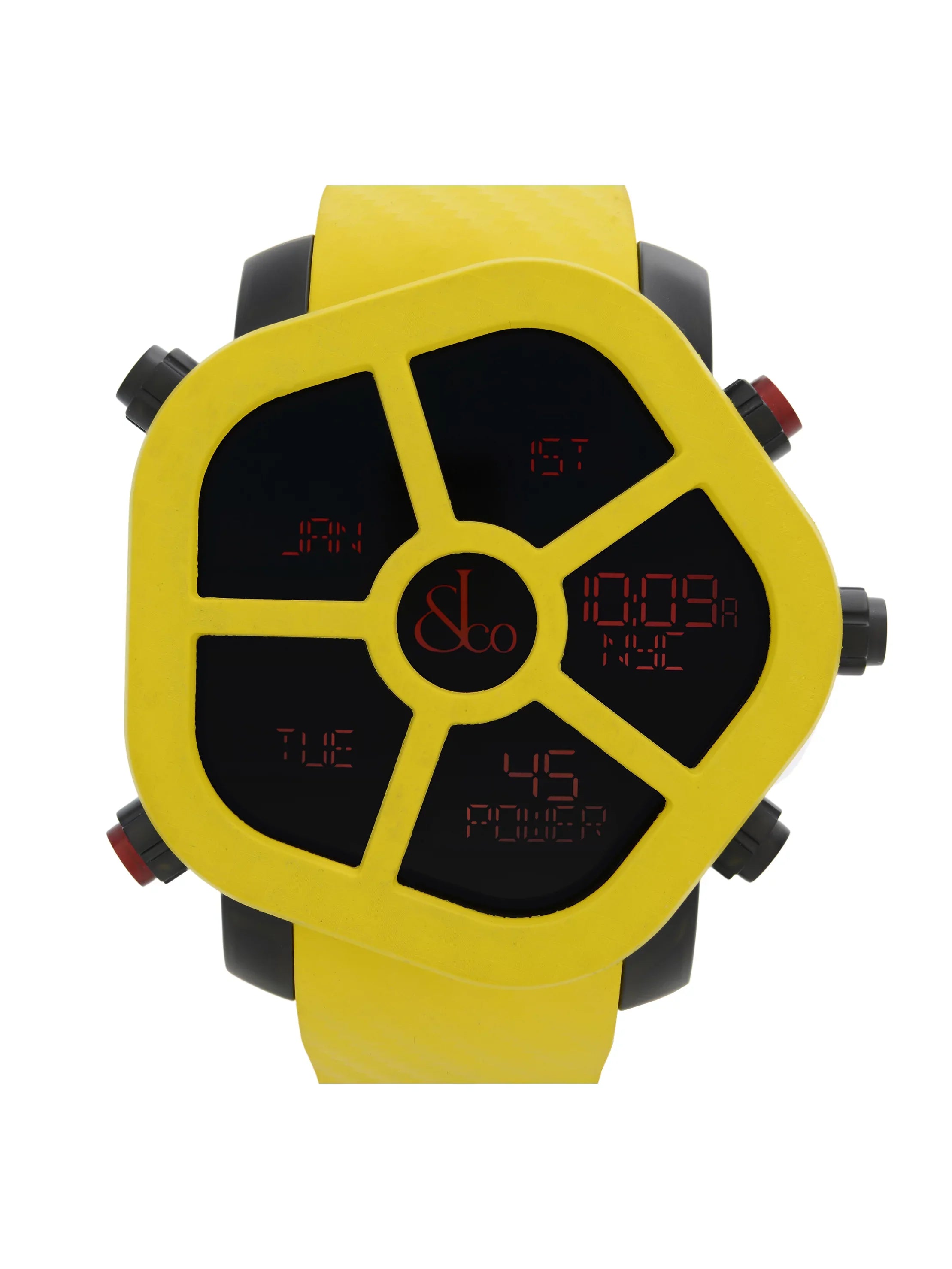 Watch GH100.11.NS.PC.ANH4D Carbon Bezel Ghost Steel Quartz Jacob & Yellow Co.