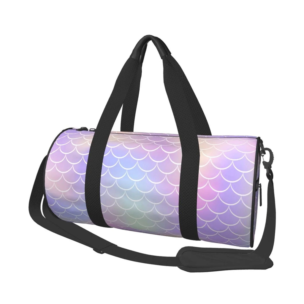 Travel Waterproof Coaee Bag Bag with Gym Compartment Pocket Luggage Cylinder and Capacity Sports Fish Large Scale1 Bag