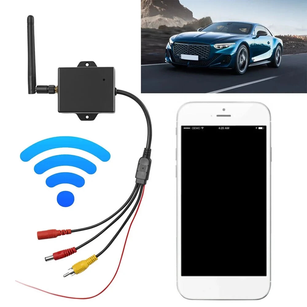 Car Wireless Reversing Stable Easy View Camera Rear Signal, - AV Wifi 50m - Module Camera for to Ideal Transmitter Range