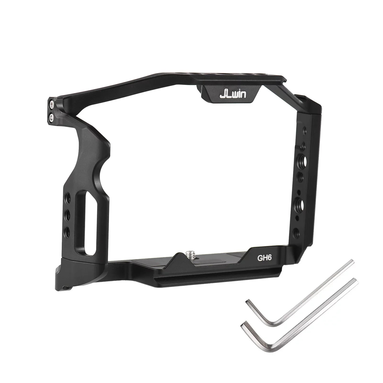 and Shoe Dcenta Compatible Camera with Threaded GH6 Panasonic with Cage Mount Construction Aluminum Holes Alloy Cold Extensive