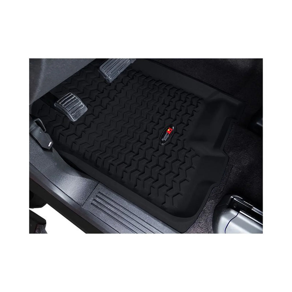 Rugged with | Compatible RealTruck 12988.10 Liner, Floor by Front/Rear/Cargo Ridge Jeep | | 1997-2006 TJ/LJ Wrangler