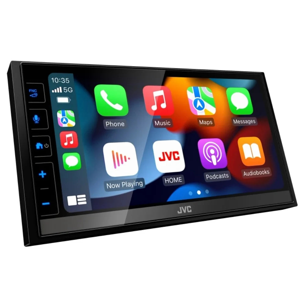 Receiver Shallow-Chassis New 6.8" JVC Multimedia KW-M785BW Camera Backup with