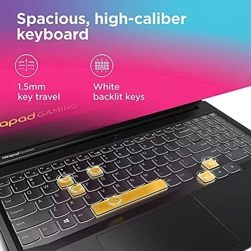 4GB FHD 5-5600H, IdeaPad 11, Gaming 32GB RTX 3050 Shadow GDDR6, 1TB Black Gaming RAM 3 Lenovo Windows SSD, 15.6" Bluetooth, Laptop, AMD WiFi, Ryzen 120Hz Backlit Keyboard, Ti Webcam,