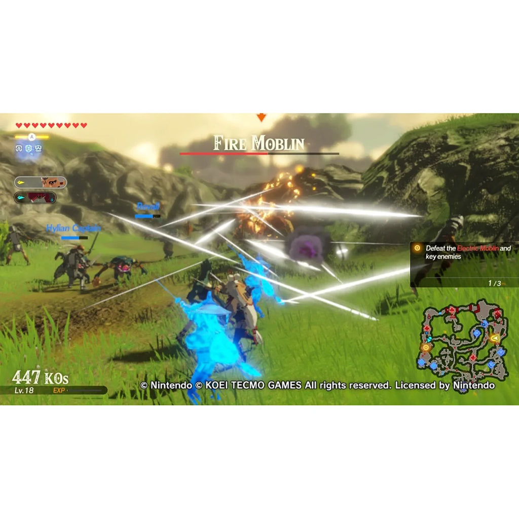 Game Calamity Switch with Age 12 for Warriors: Caddy Hyrule of