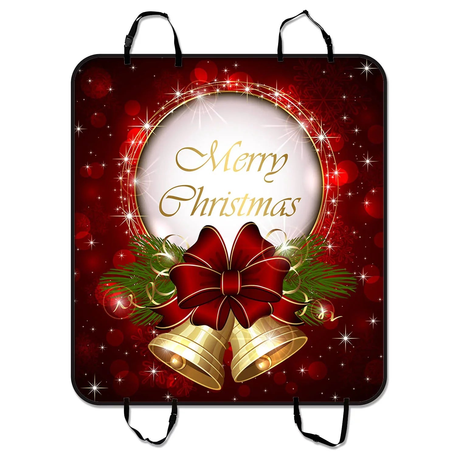 GCKG Cover Cover,Merry 54x60 Car Seat Christmas Seat Car Cargo Christmas Mat Mat Hammock Dog Cars Mat Merry Pet Trunk Seat For Trucks inches Pet Car SUV and