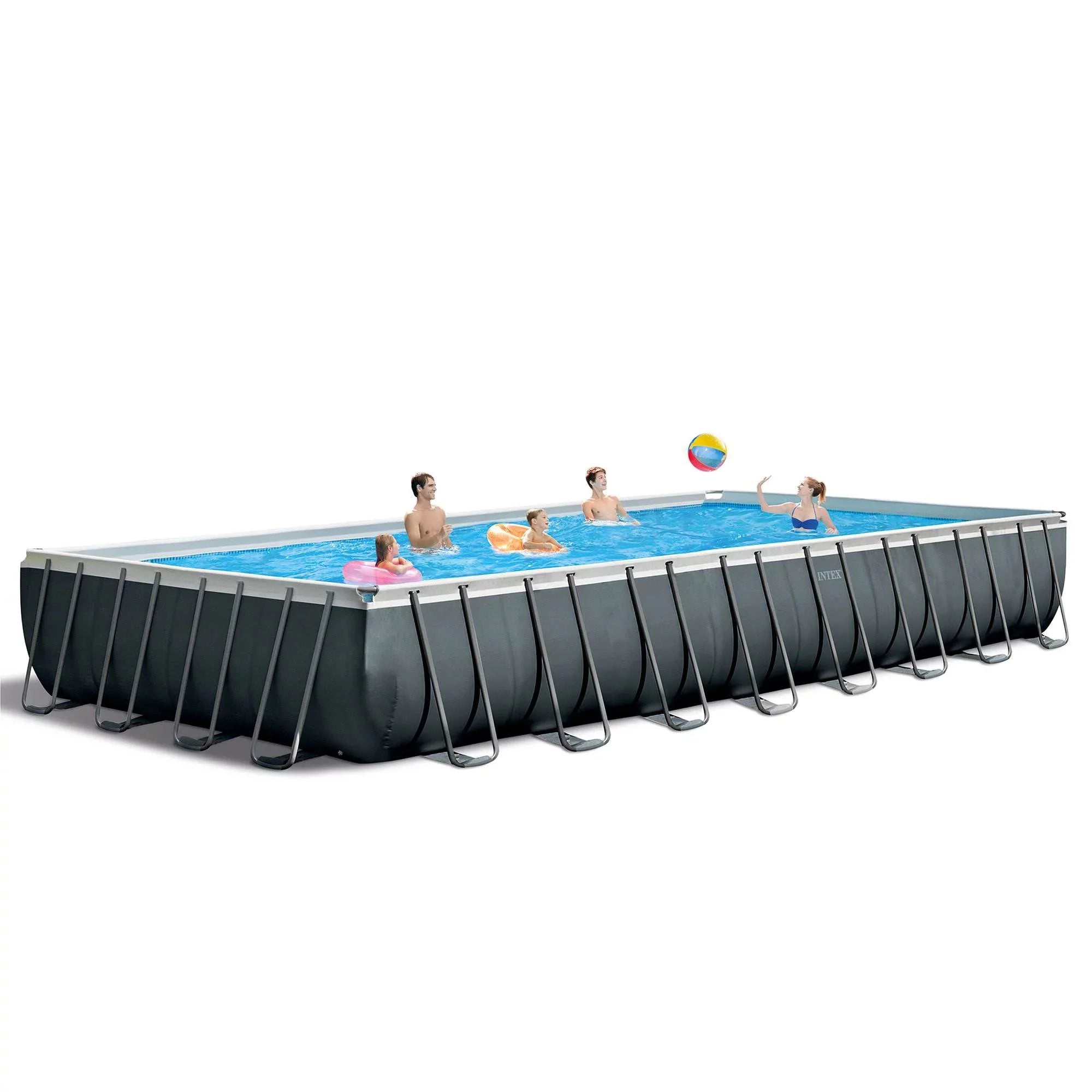 XTR Chairs Floating 16' x 52" x Intex Cooler 32' 2 Rectangular Ultra & w/ Pool