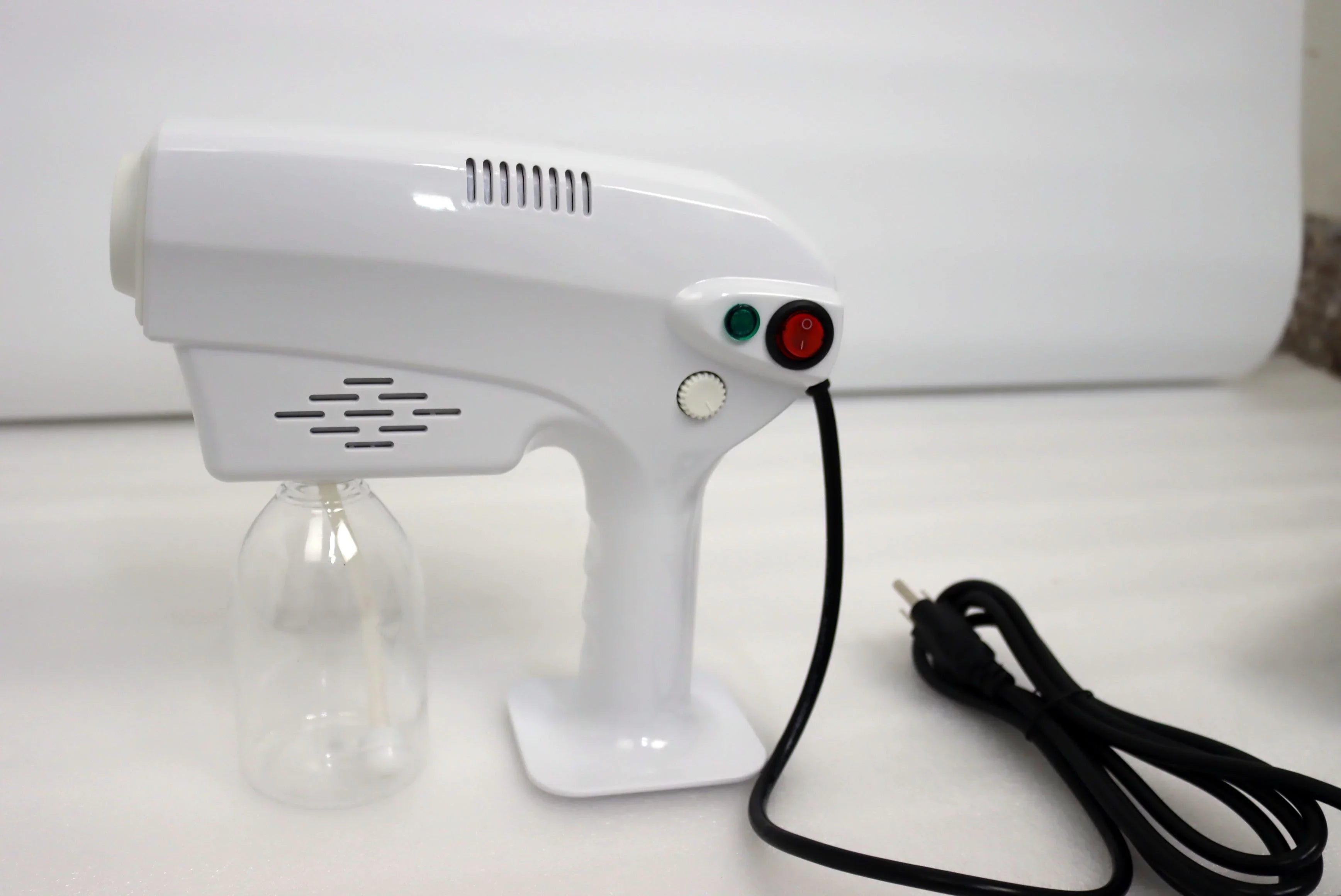 Sprayer Fogger Gun Blue Atomizing Nano Smart Disinfectant Light Disinfection 1200W Steam Sprayer