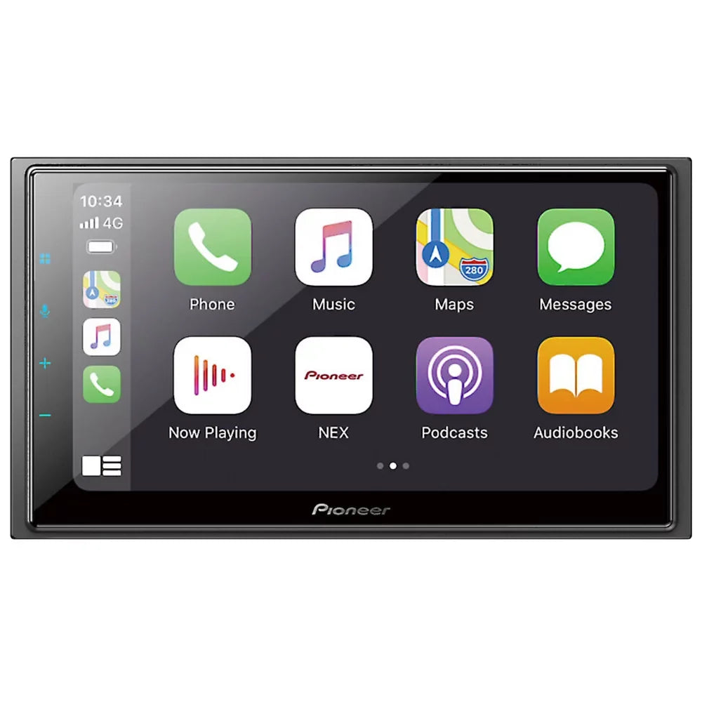 Camera DMH-W4660NEX Pioneer Receiver Multimedia New w/ & Bluetooth Backup 6.8"