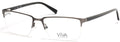 Matte Glasses- Size VV4025 Men's Gray Viva Gun Metal 009