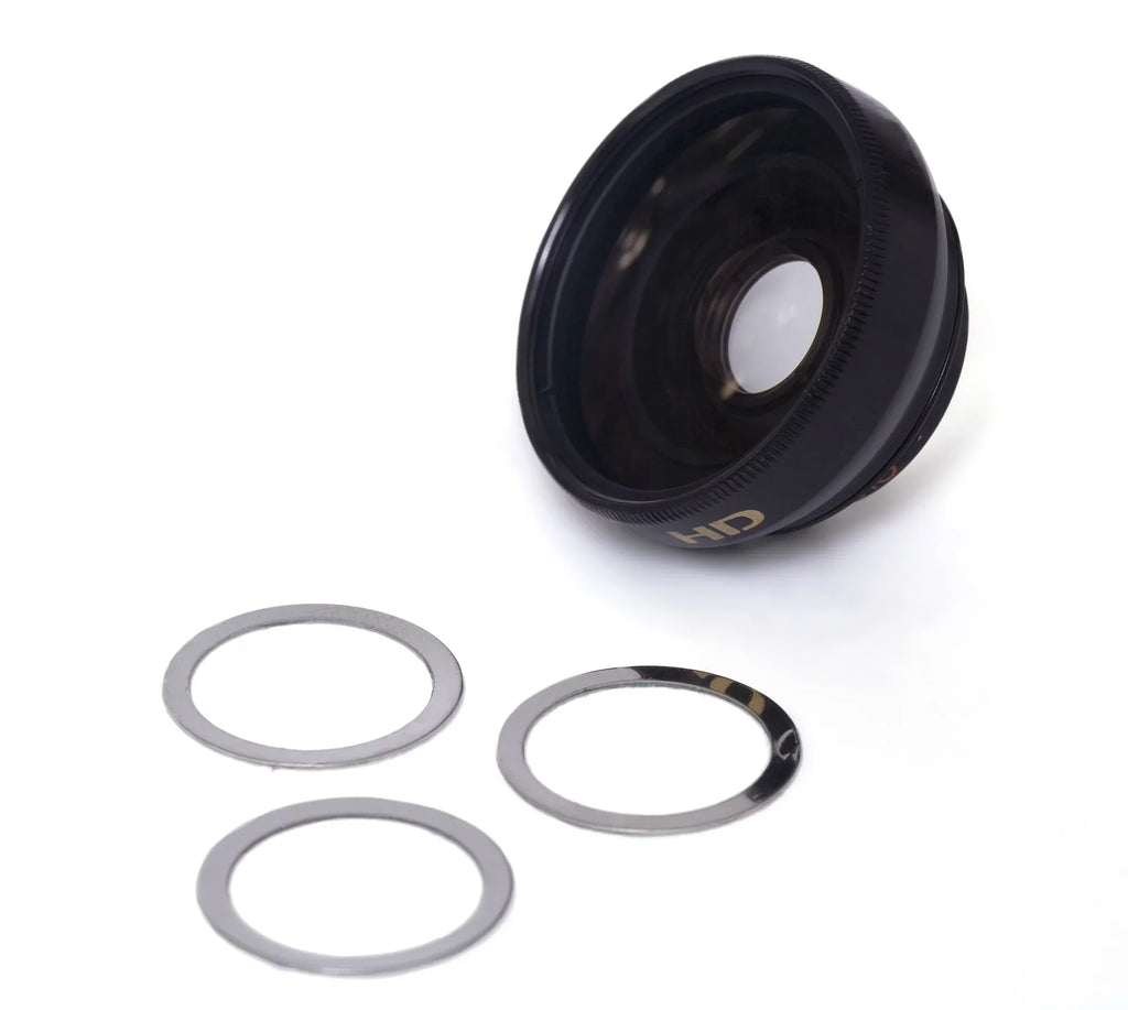 JVC W/ Style) 0.45x Chrome Magnetic (HD) Finish Lens (Modification GC-FM2YUS Wide PICSIO Type. Angle Macro