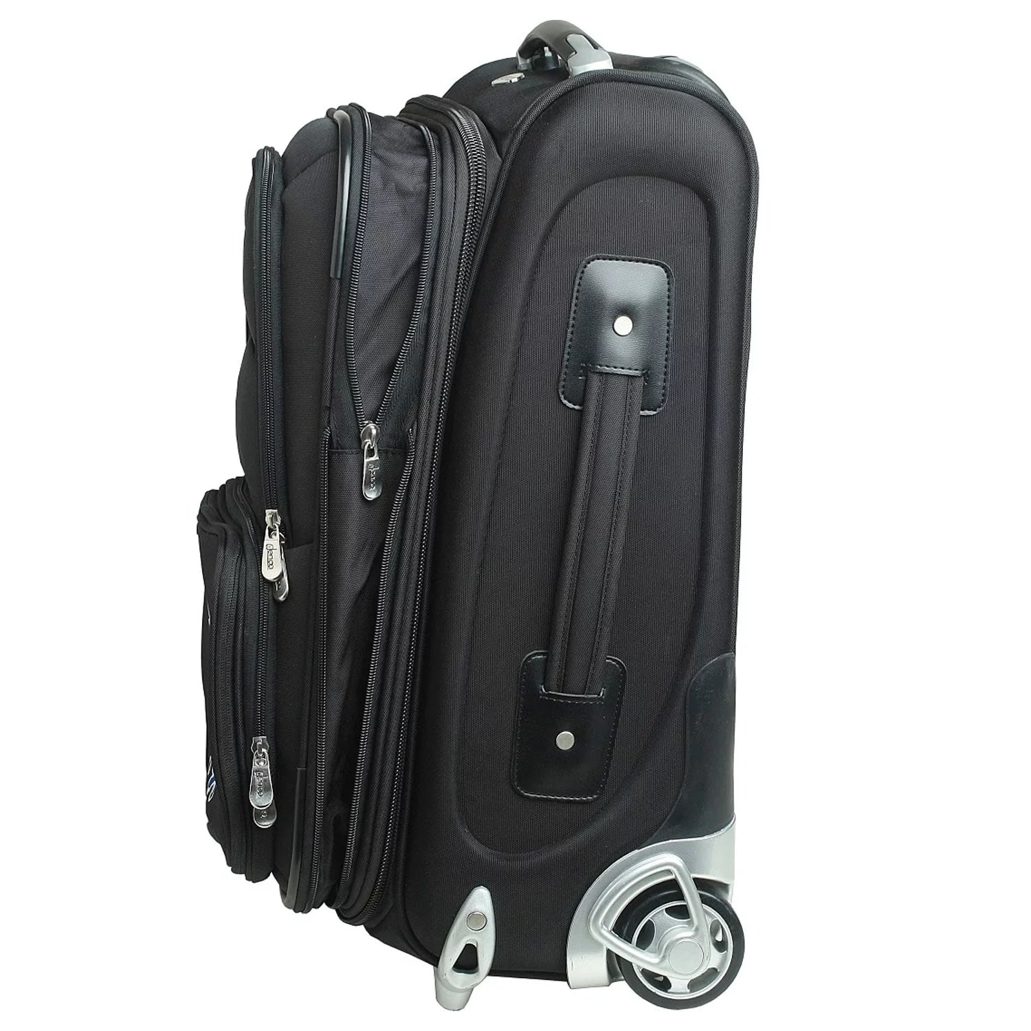Arkansas Razorbacks 21" MOJO Carry-On Rolling Black Softside Suitcase