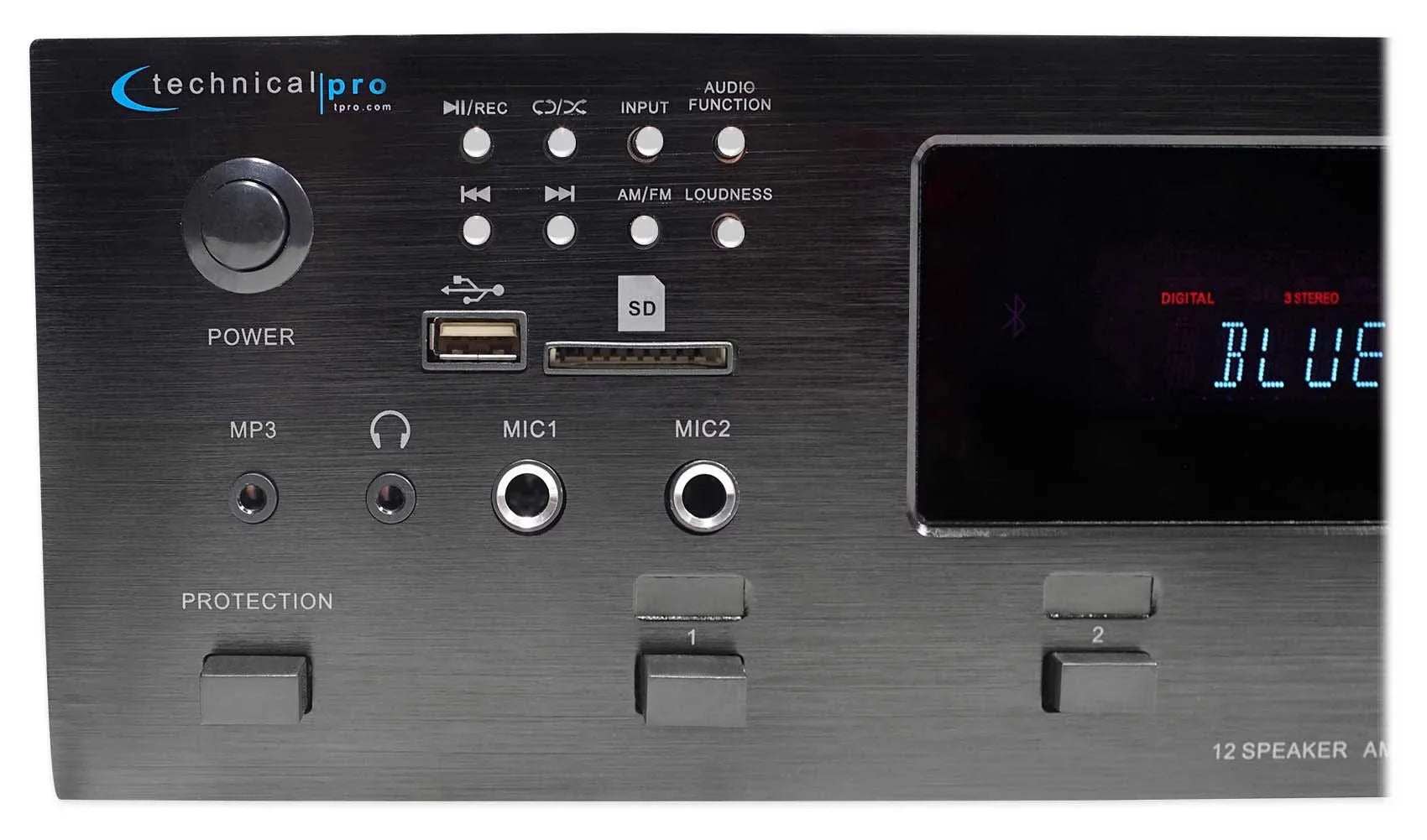 Bluetooth Wall Pro 6-Zone Theater Home 6000w Speakers Receiver+(6) Technical